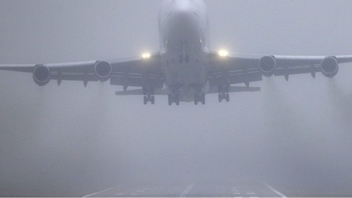 Барнаульский аэропорт не принимает рейсы из-за сильного тумана