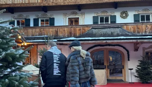 Дочь Александра Малинина отдыхает с родителями в австрийских Альпах. Фото