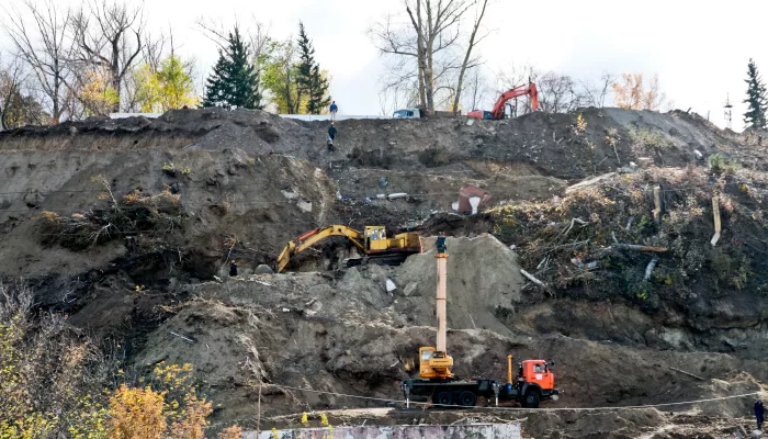 Страсти, кости и бетон: как строили резонансную лестницу в Нагорный парк Барнаула