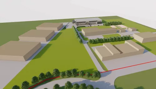 Барнаулец вынужден строить торговый центр на участке почти без дорог