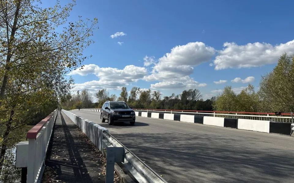 Два моста отремонтировали в Алтайском крае почти за 150 млн рублей