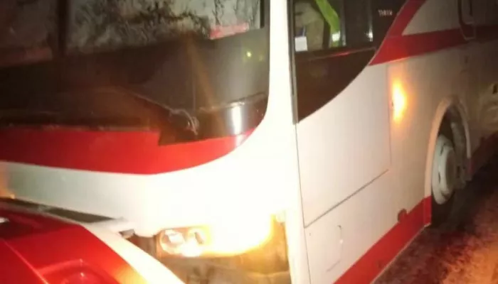 Автобус с пассажирами ночью сломался на трассе в Алтайском крае в 30-градусный мороз