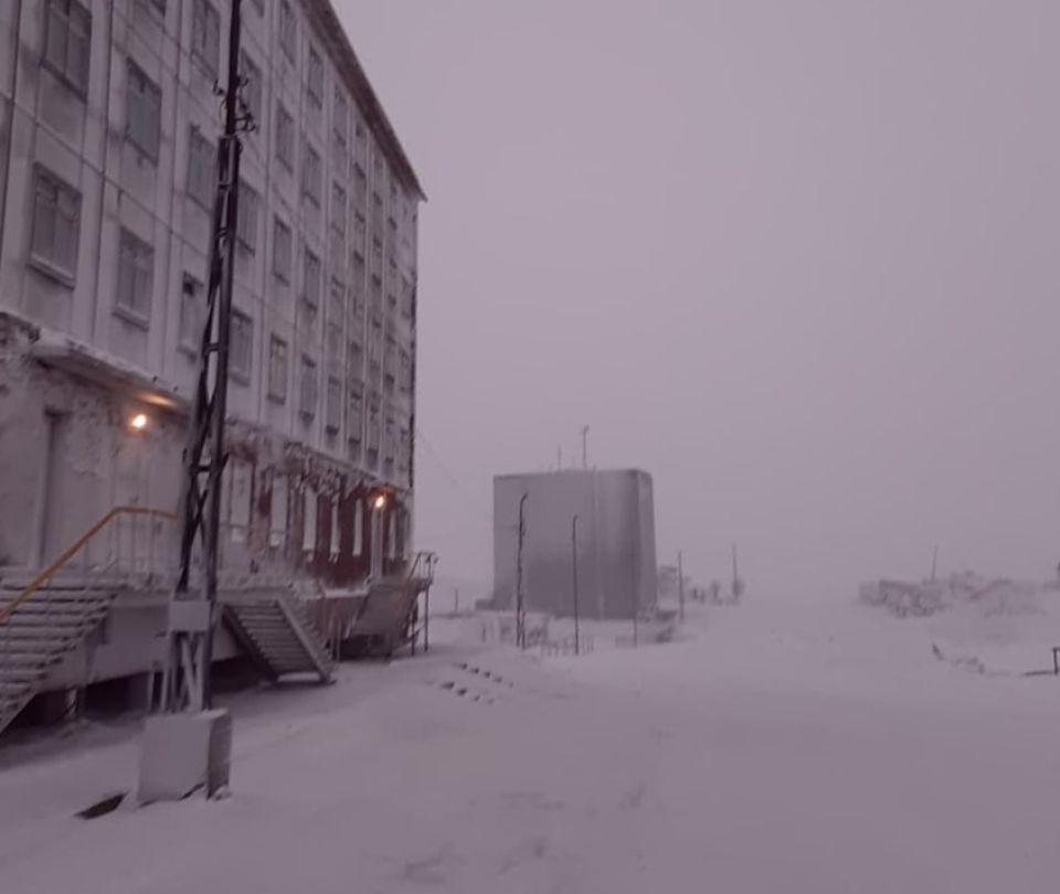 Не видно горизонта – Диксон в начале декабря 2025 г.