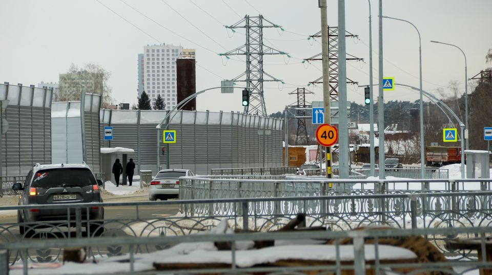 Новая транспортная развязка в Барнауле. 22 декабря 2025 года