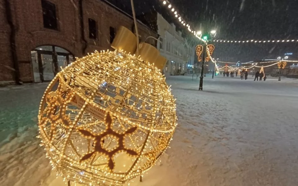 Барнаул попал в десятку городов России с максимальными расходами на украшение улиц