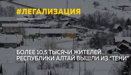 В Республике Алтай подвели итоги борьбы с нелегальной занятостью