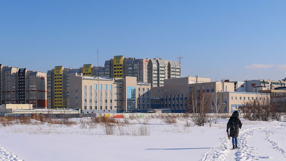 Недвижимость. Барнаул. Зима