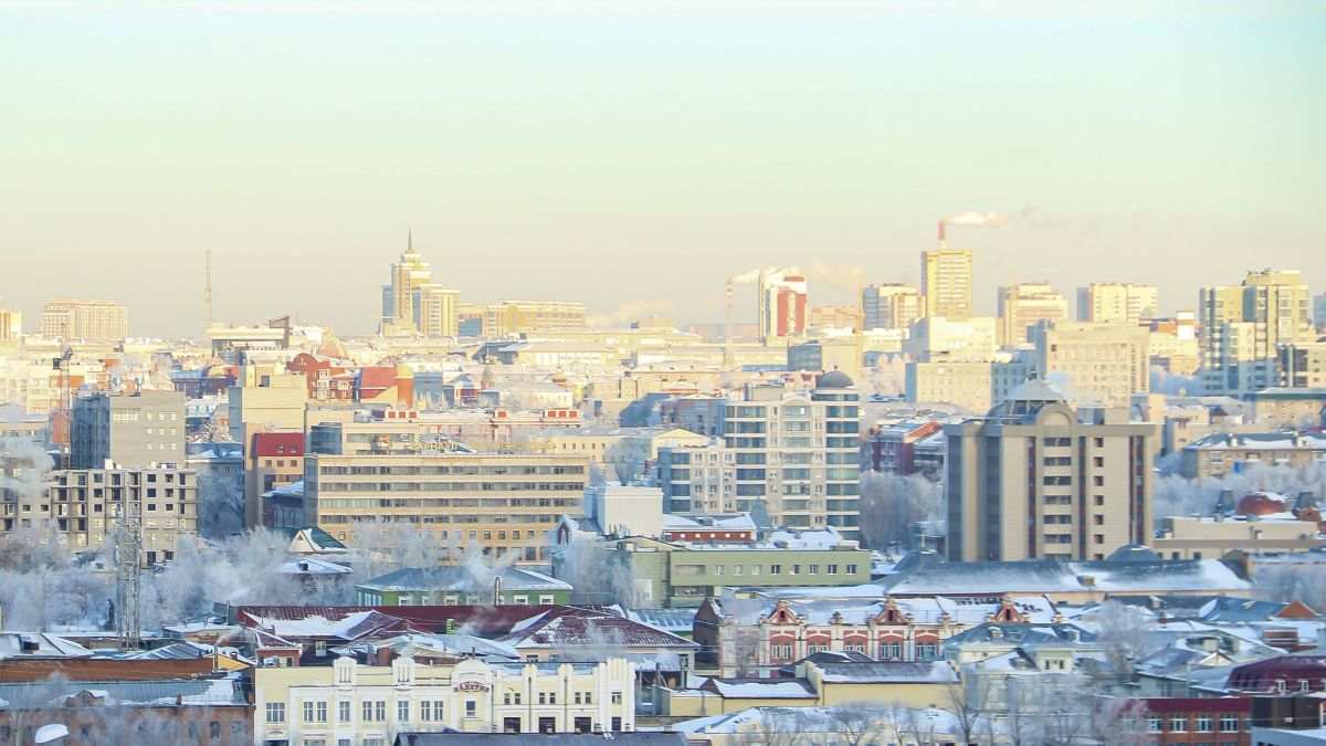Недвижимость. Барнаул. Зима