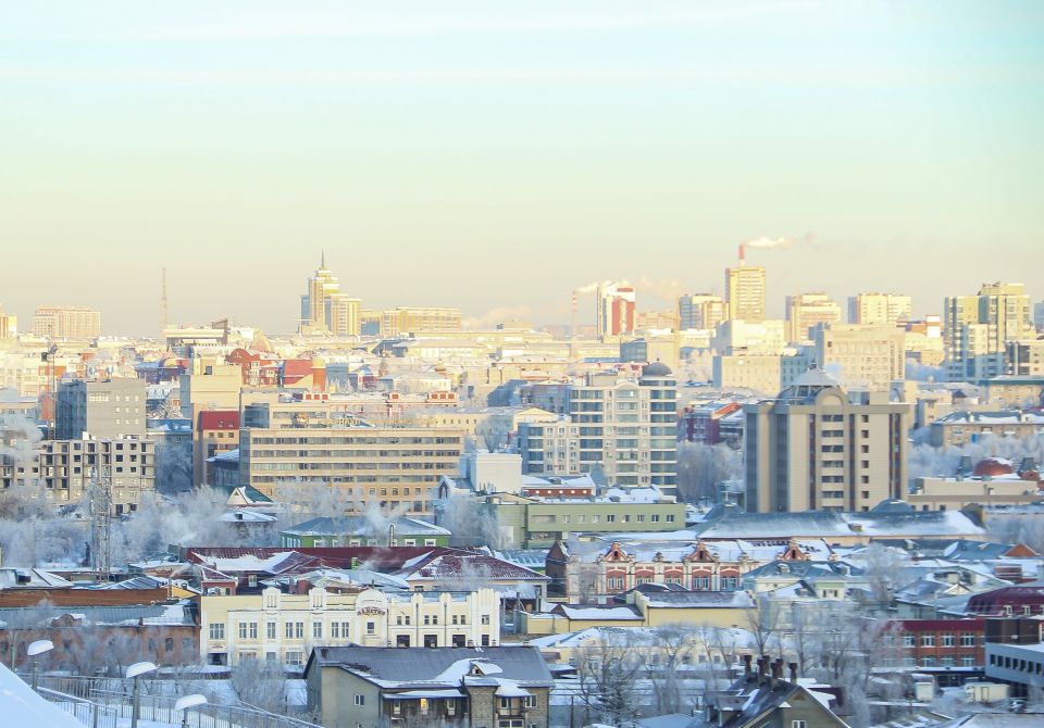 Недвижимость. Барнаул. Зима