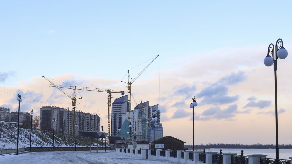 Недвижимость. Барнаул. Зима