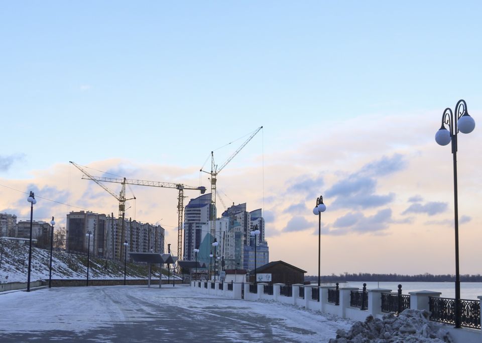 Недвижимость. Барнаул. Зима