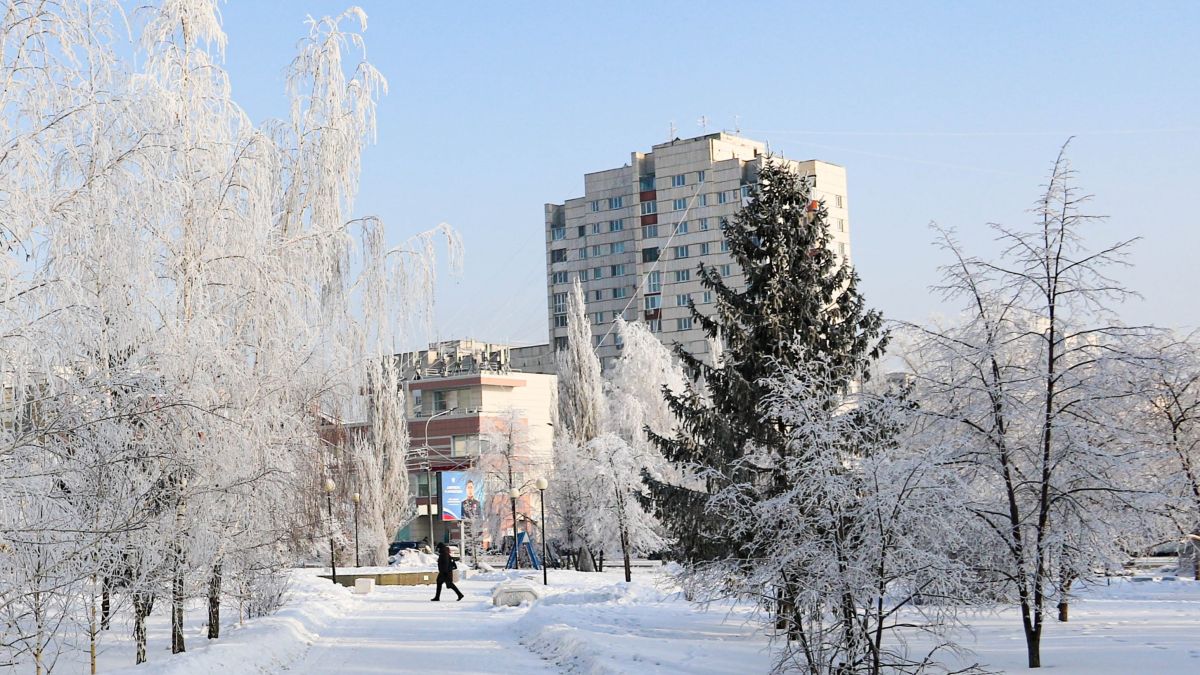 Недвижимость. Барнаул. Зима