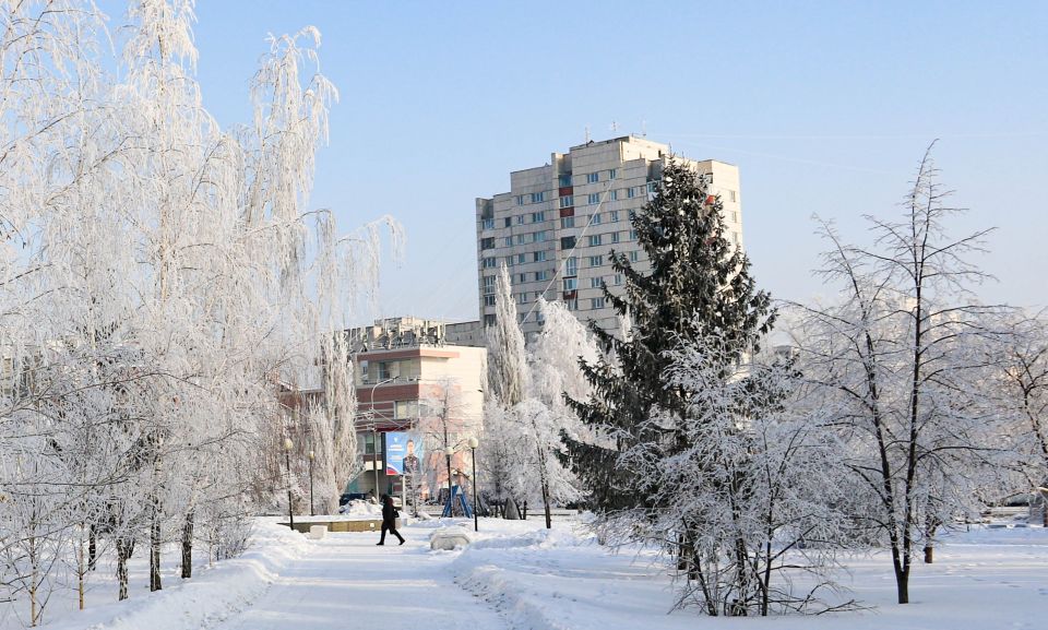 Недвижимость. Барнаул. Зима