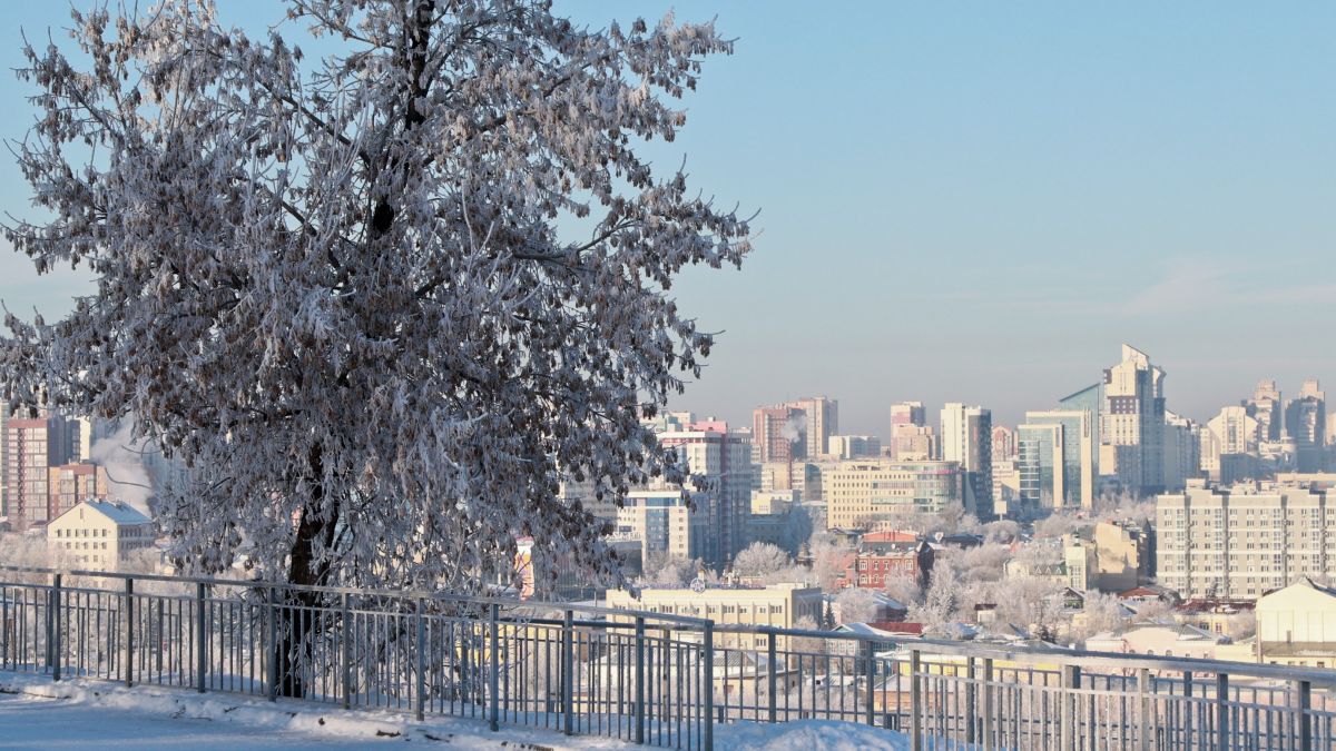 Недвижимость. Барнаул. Зима