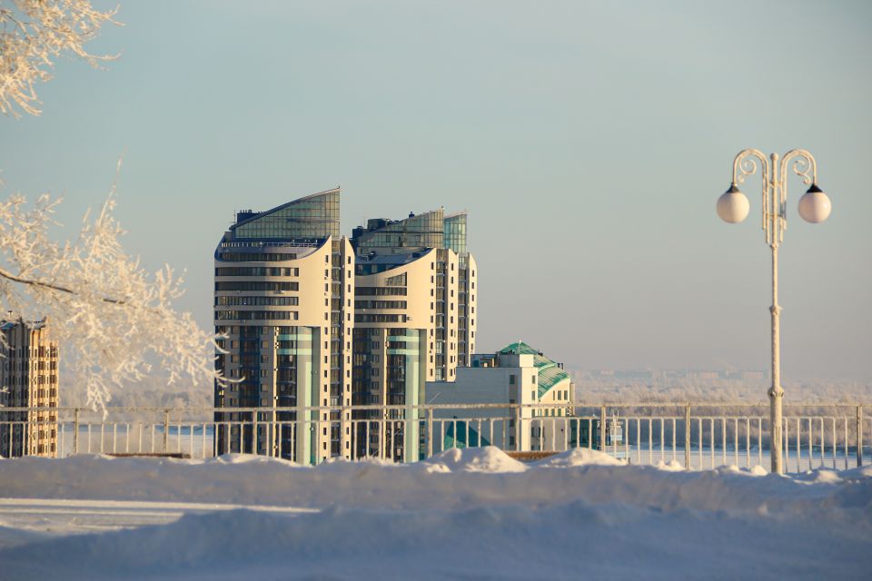 Недвижимость. Барнаул. Зима