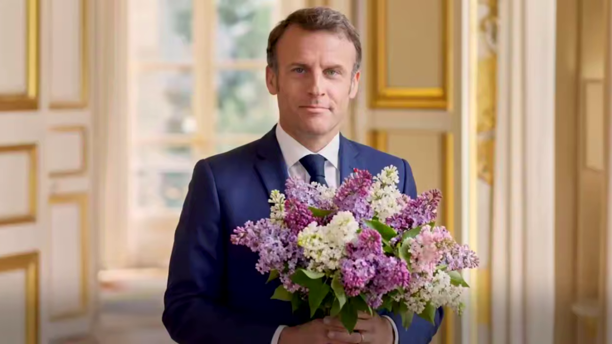 Эммануэль Макрон, сгенерированный ИИ