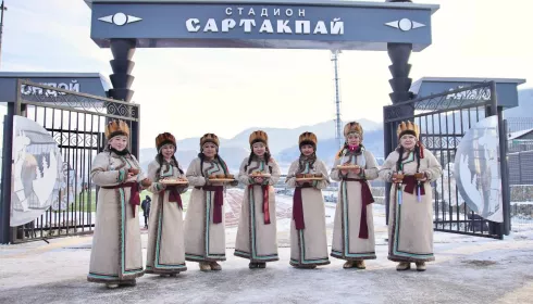 Стадион Сартакпай в Республике Алтай открыли после реконструкции