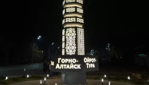 Въездная стела Горно-Алтайска борется за победу в финале всероссийского конкурса