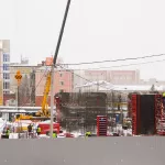 Аншлаг и зачатки стен: в предновогодние дни в центре Барнаула начал расти ЦУМ