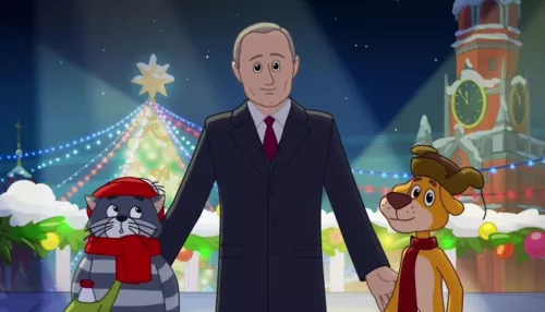 Вышел спецэпизод мультфильма Простоквашино с Путиным