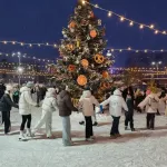 Все новогодние городки Барнаула торжественно открылись для посетителей