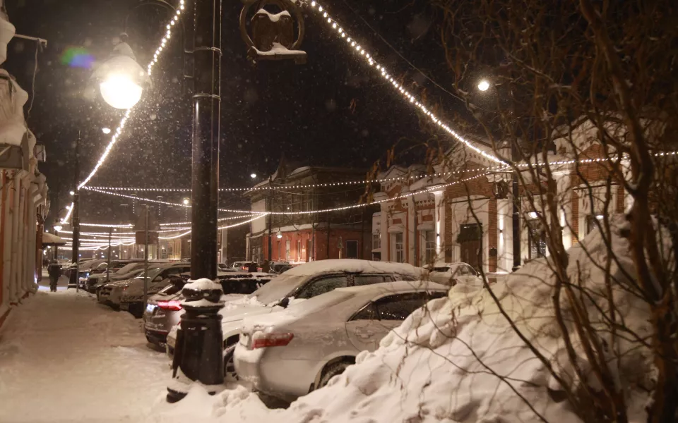 Декабрь в Барнауле перевыполнил месячную норму осадков