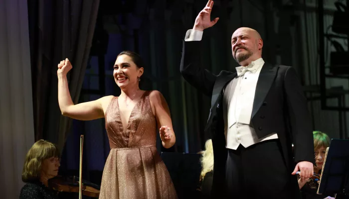 В Барнауле прошел концерт Новый год с Филармонией. Фото