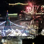 В костюмах и с иностранными гостями: как Барнаул встретил новогоднюю ночь