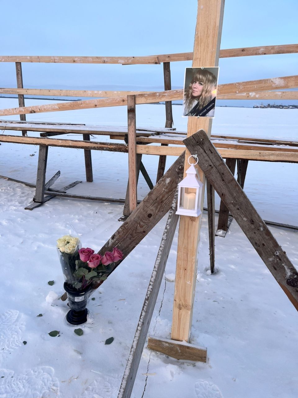 Место гибели блогера Юлии Глушковой