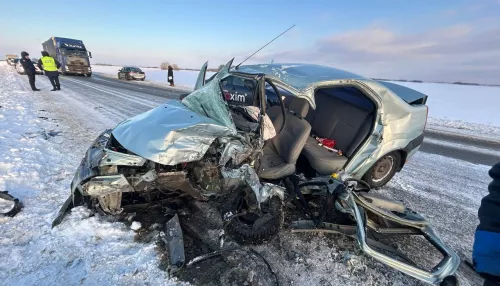 28-летняя беременная мать двоих детей погибла в аварии на сибирской трассе