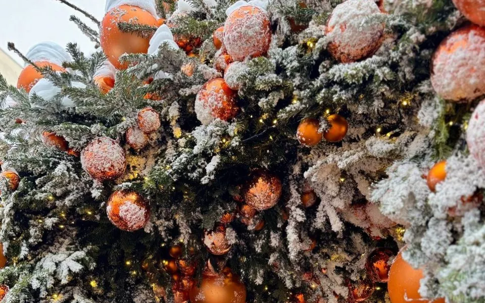 Жительница Барнаула поделилась сказочными кадрами новогодней Москвы. Фото