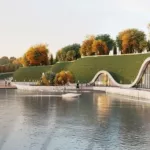 На набережной Оби в Барнауле прямо в склон могут встроить магазины