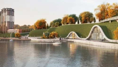 На набережной Оби в Барнауле прямо в склон могут встроить магазины