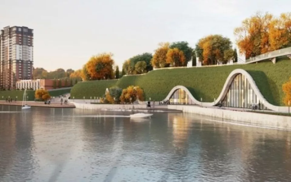 На набережной Оби в Барнауле прямо в склон могут встроить магазины