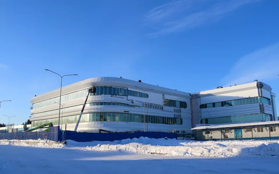 Ждем до весны: как выглядит стройка нового терминала барнаульского аэропорта. Фото