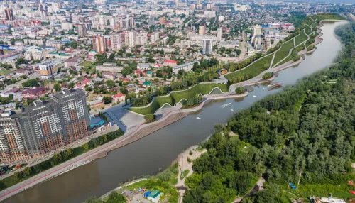 Парк, променад, магазины на склоне: когда в Барнауле построят новую набережную на Оби