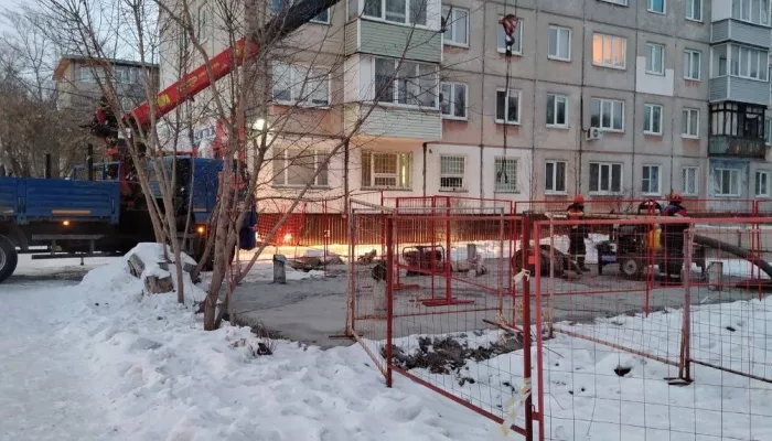 Авария оставила часть Рубцовска без отопления в первый рабочий день года