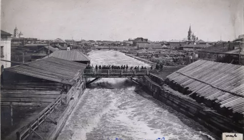 Вешняки, быки и катастрофы: каким был барнаульский заводской пруд. Фотоархив