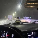 Смертельное ДТП стало причиной большой пробки на выезде из Барнаула