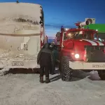 50 человек застряли на алтайской трассе в мороз из-за сломанного автобуса