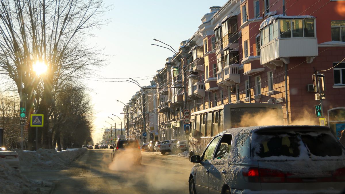 Мороз. Погода. Зима. Барнаул.