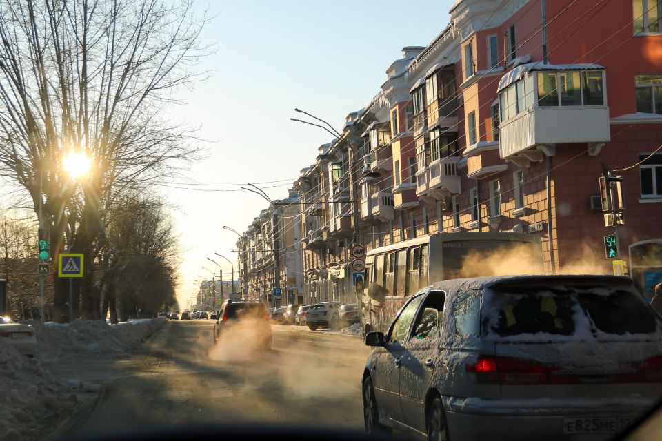 Мороз. Погода. Зима. Барнаул.