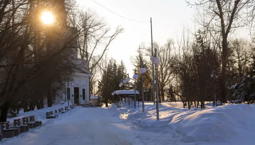 Морозная погода установилась в Алтайском крае перед мощным потеплением