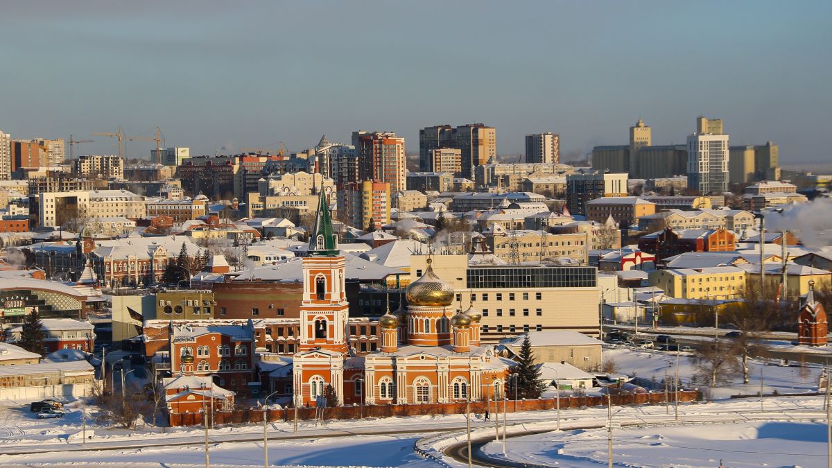 Мороз. Зима. Барнаул.