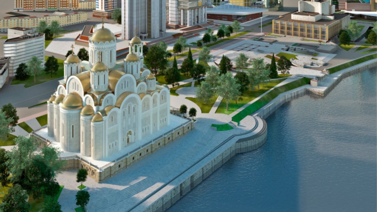 Епархия отказалась от строительства собора в сквере в центре Екатеринбурга