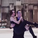 Сергей Шубенков записал видео со своей партнершей по льду и впечатлил формой. Видео