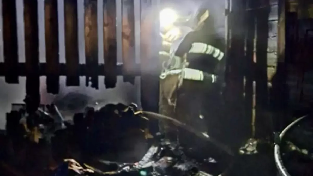 Пожар в Республике Алтай