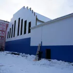 В Бийске завершают строительство здания бассейна в районе Зеленого Клина