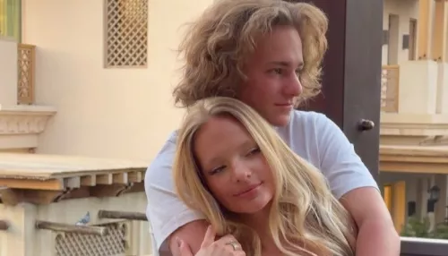 Дочь Дмитрия Пескова показала подросшего младшего брата. Фото