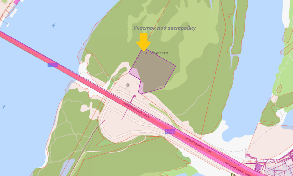 Новый участок на публичной кадастровой карте